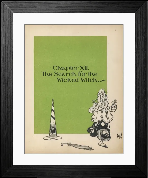 Framed Print : Wizard Oz / Wicked Witch Framed Print : Wizard Oz / Wicked Witch