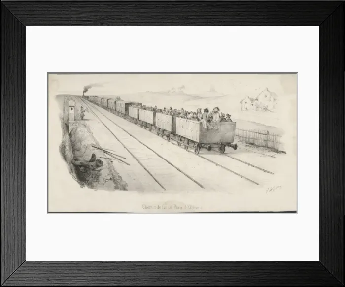 Framed Print : 3rd Class Carriages Framed Print : 3rd Class Carriages