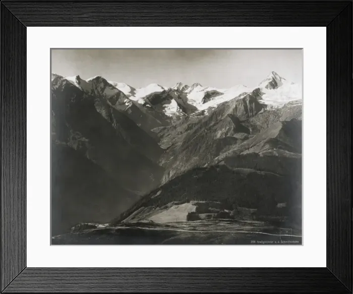 Framed Print : Austria / Inc Mt Glockner Framed Print : Austria / Inc Mt Glockner