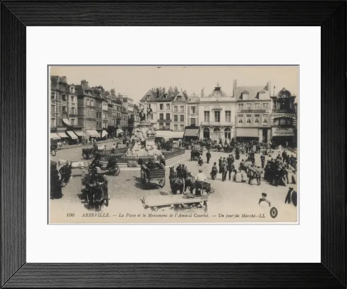 Framed Print : France / Abbeville C1905 Framed Print : France / Abbeville C1905