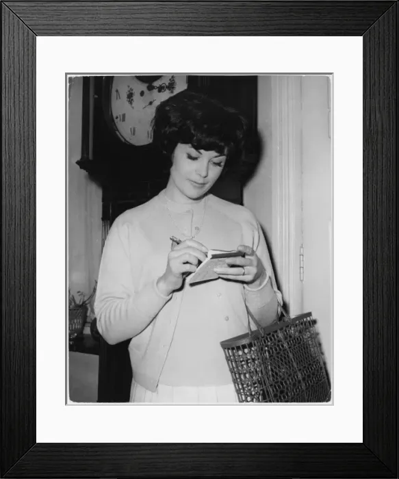 Framed Print : Shopping List Framed Print : Shopping List
