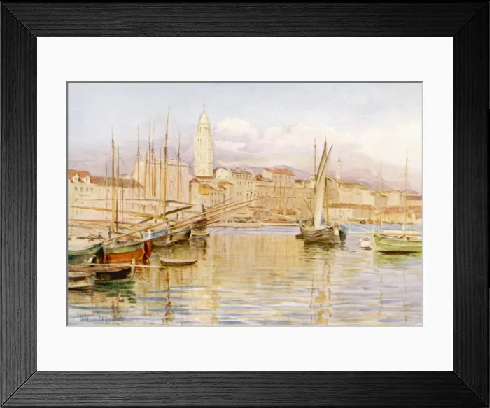 Framed Print : Croatia / Split Harbour Framed Print : Croatia / Split Harbour