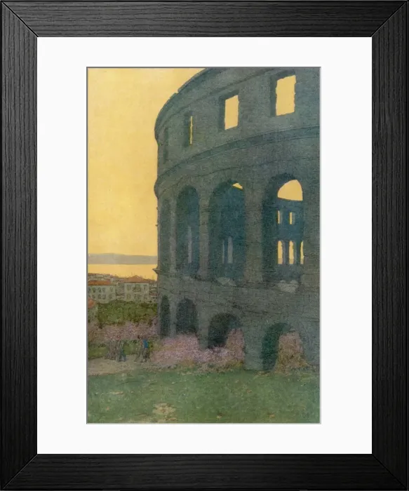 Framed Print : Croatia / Pula / Amphitheatr Framed Print : Croatia / Pula / Amphitheatr