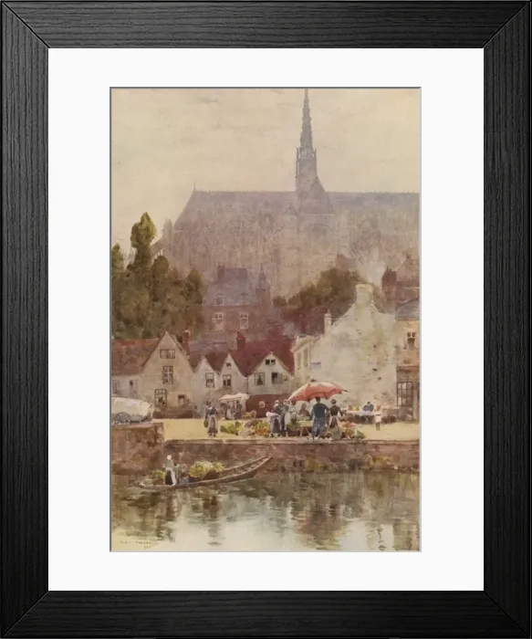 Framed Print : France / Amiens 1907 Framed Print : France / Amiens 1907