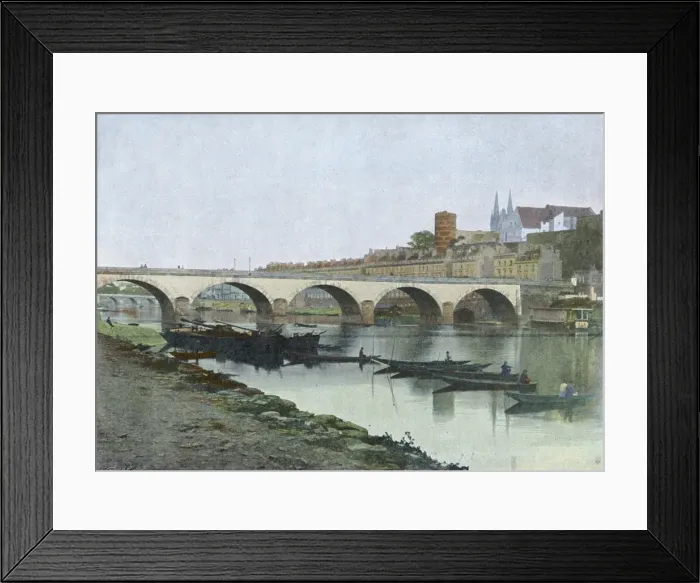 Framed Print : France / Angers / La Maine Framed Print : France / Angers / La Maine