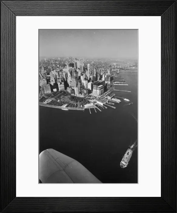 Framed Print : Manhattan 1960S Framed Print : Manhattan 1960S