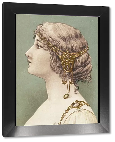 Art Nouveau Headdress  /  1