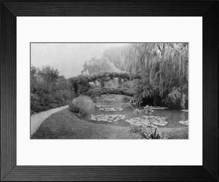 Framed Print : Garden / Giverny 1927 Framed Print : Garden / Giverny 1927