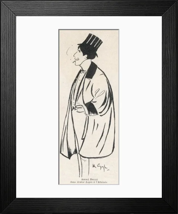 Framed Print : Andre Brule / Actor / C20Th Framed Print : Andre Brule / Actor / C20Th
