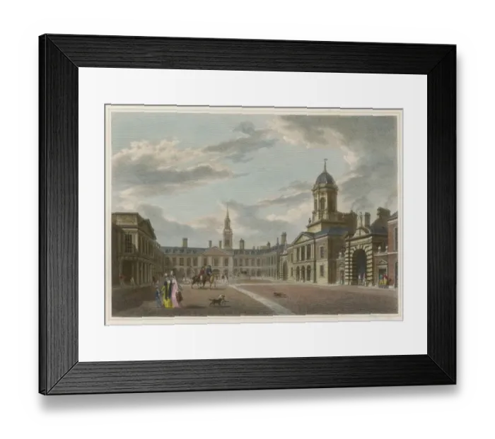 Framed Print : Dublin Castle / 1817 Framed Print : Dublin Castle / 1817
