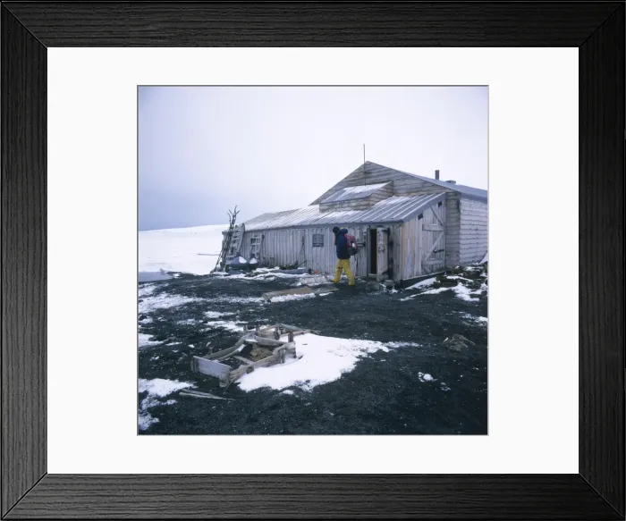 Framed Print : Hut of Cpt Scott Framed Print : Hut of Cpt Scott