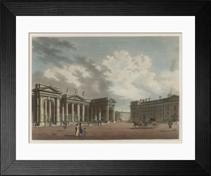 Framed Print : Bank of Ireland / Dublin Framed Print : Bank of Ireland / Dublin