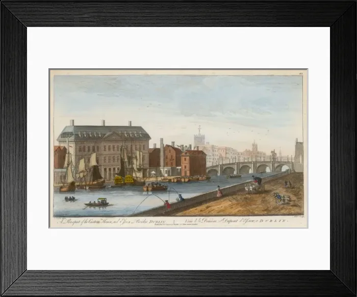 Framed Print : Custom House / Dublin Framed Print : Custom House / Dublin