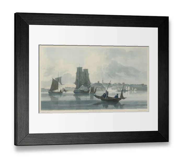 Framed Print : Tenby from the East Framed Print : Tenby from the East