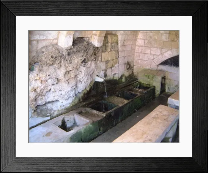 Framed Print : Knights St John / Washroom Framed Print : Knights St John / Washroom