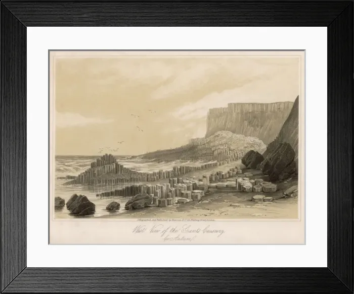Framed Print : Giants Causeway / Ireland Framed Print : Giants Causeway / Ireland