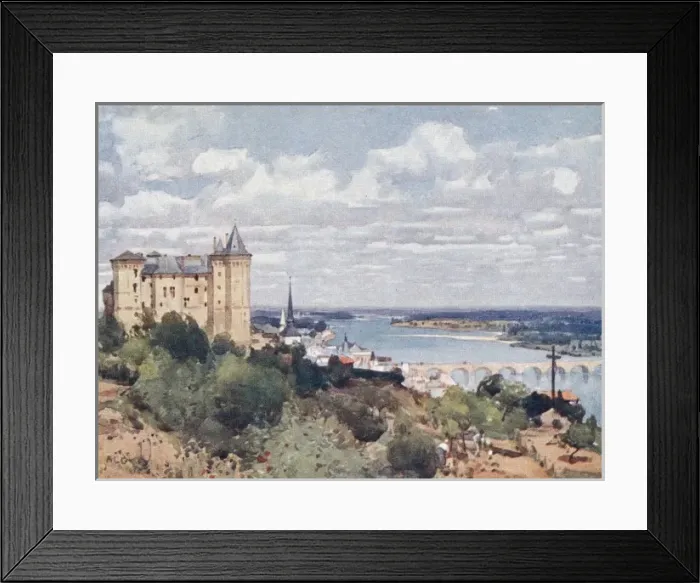 Framed Print : France / Saumur 1913 Framed Print : France / Saumur 1913