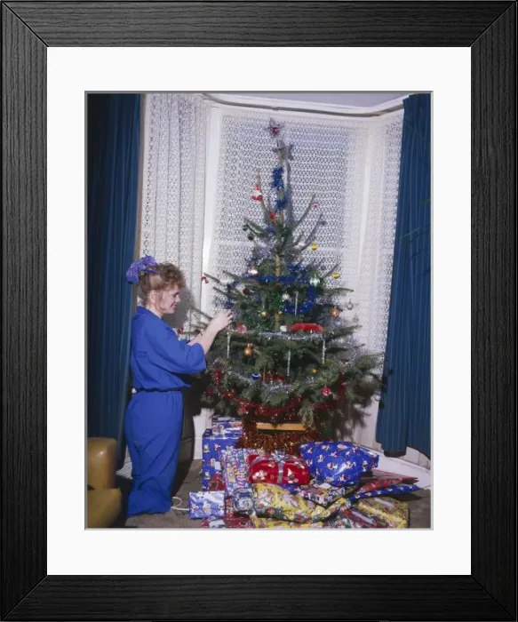 Framed Print : Decking the Tree Framed Print : Decking the Tree