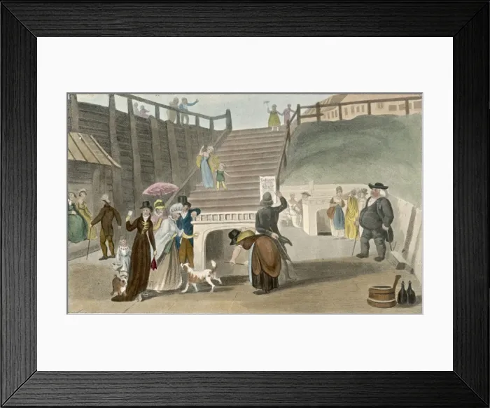 Framed Print : Scarborough / Spa 1813 Framed Print : Scarborough / Spa 1813