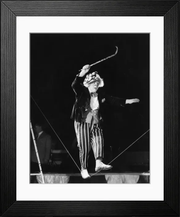 Framed Print : Popov on Tightrope Framed Print : Popov on Tightrope