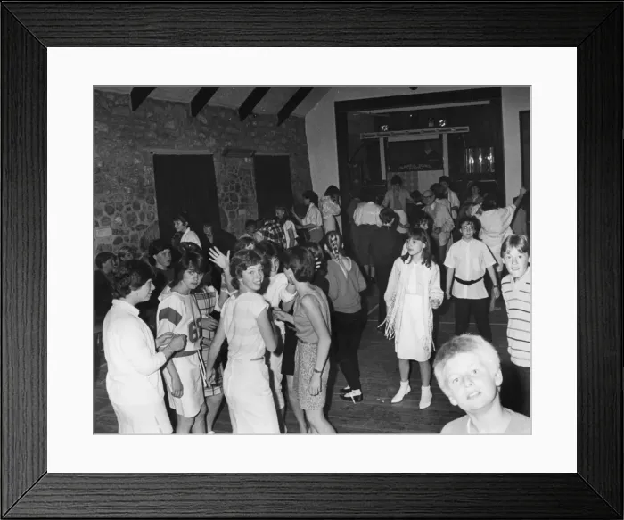 Framed Print : School Disco Framed Print : School Disco