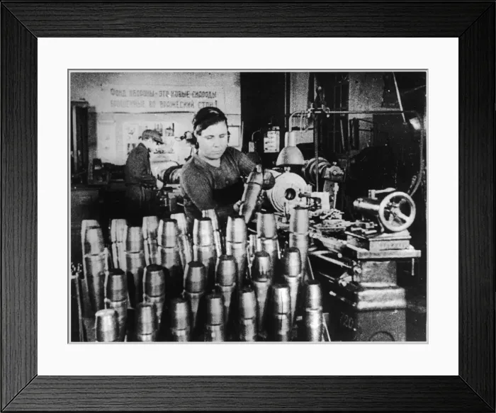 Framed Print : Woman / Munitions Framed Print : Woman / Munitions
