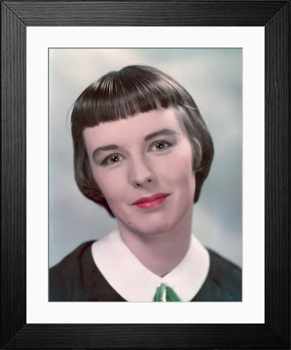 Framed Print : Boyish Hairstyle 1950S Framed Print : Boyish Hairstyle 1950S
