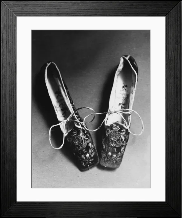 Framed Print : Victorias Slippers Framed Print : Victorias Slippers