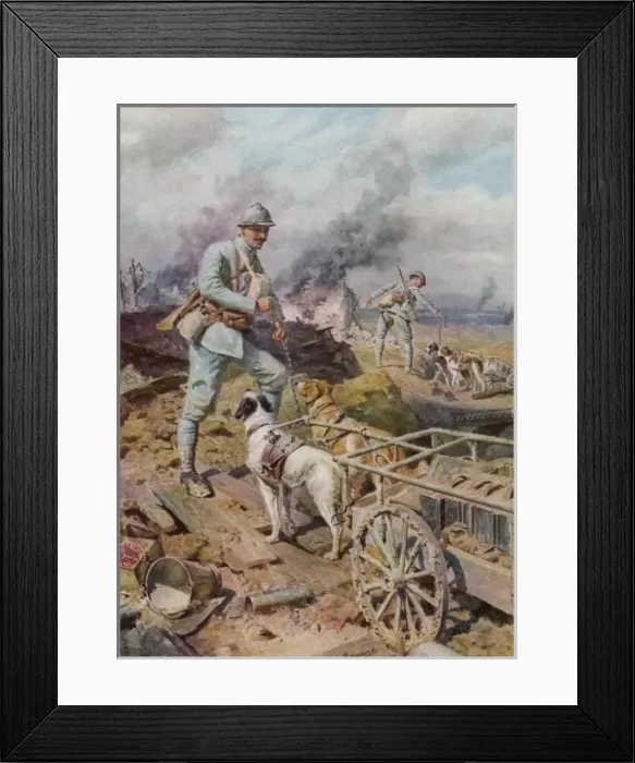 Framed Print : French Dogs and Supplies Framed Print : French Dogs and Supplies