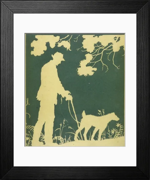 Framed Print : Blind Man and Dog Framed Print : Blind Man and Dog
