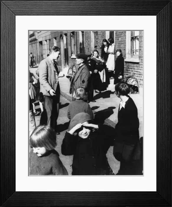 Framed Print : Working Class Street Framed Print : Working Class Street