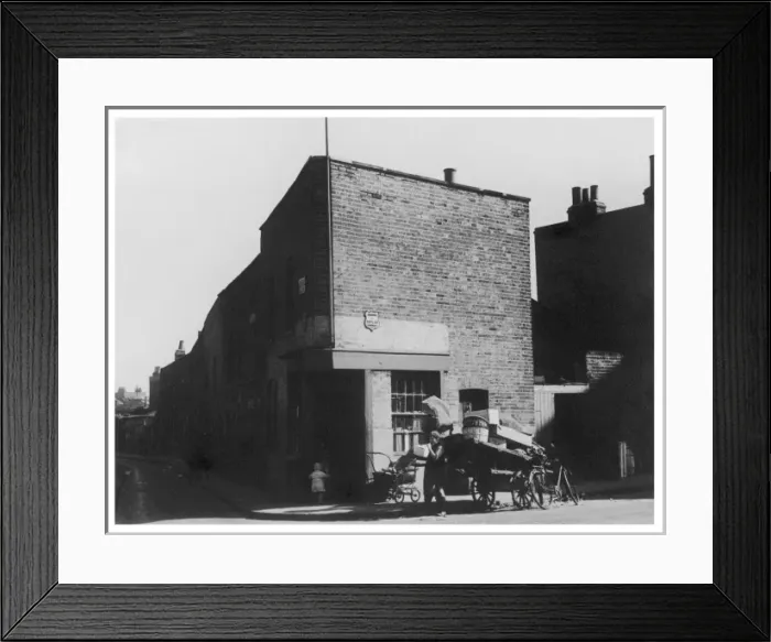 Framed Print : Poplar Street Scene Framed Print : Poplar Street Scene