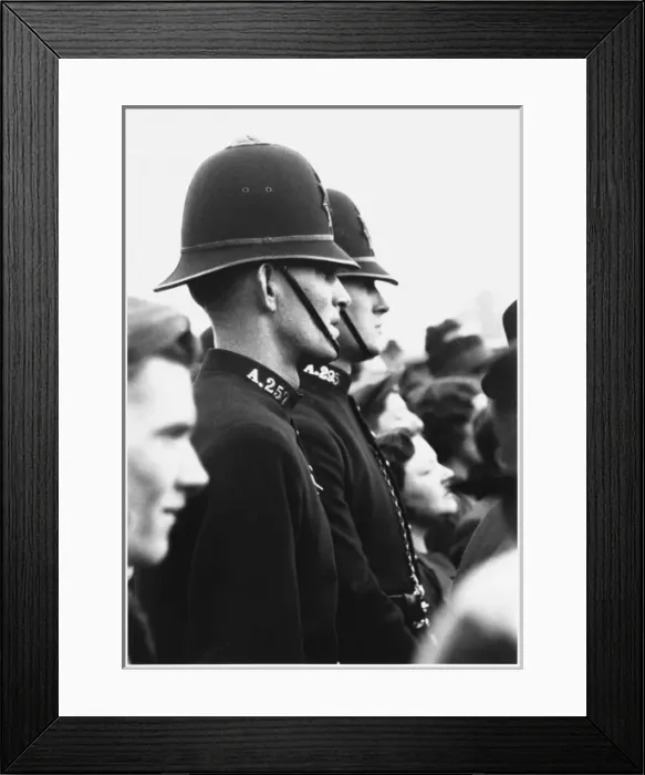 Framed Print : Police Profile Framed Print : Police Profile