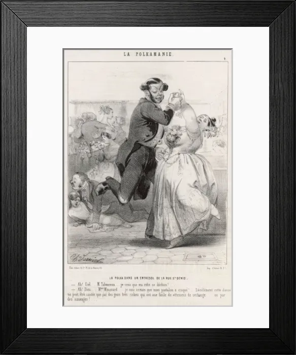 Framed Print : Polka too Violent Framed Print : Polka too Violent