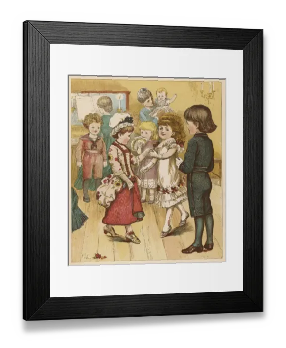 Framed Print : Children Dancing Framed Print : Children Dancing