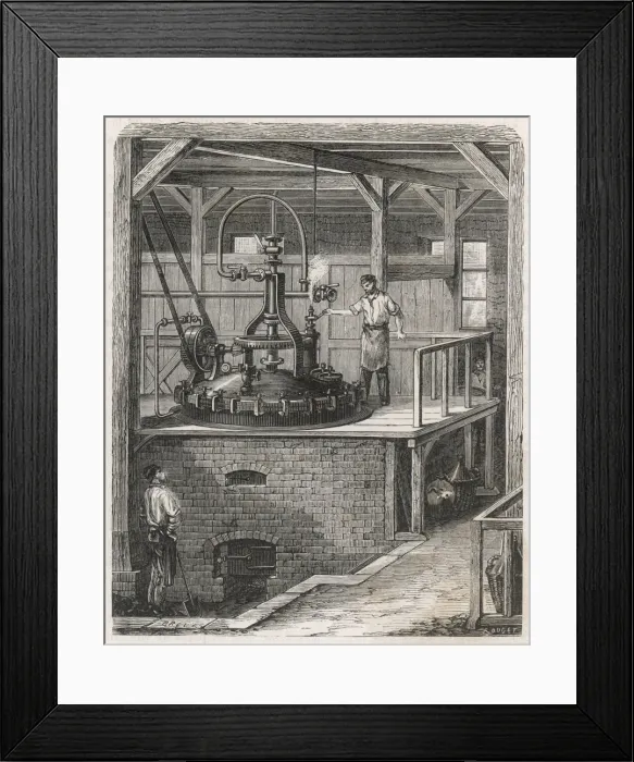 Framed Print : Dye / Aniline Red Framed Print : Dye / Aniline Red