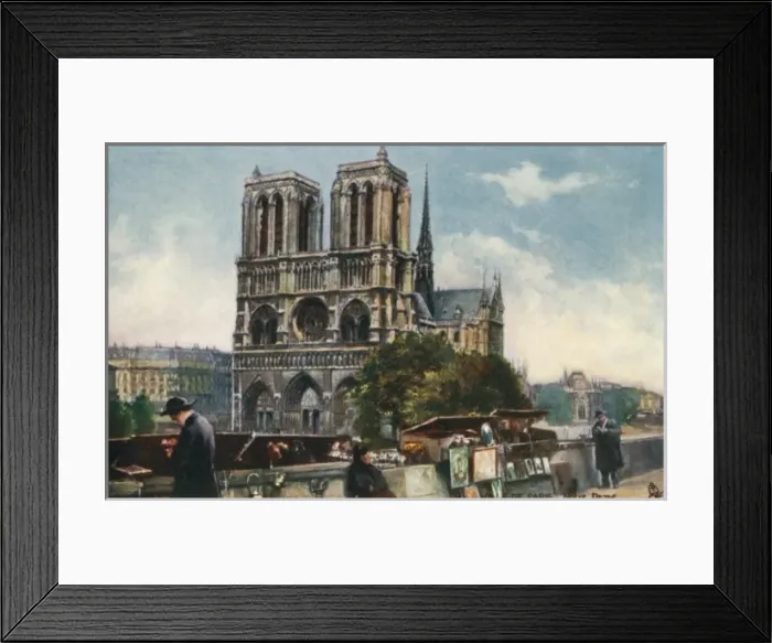 Framed Print : Notre Dame Cathedral - Paris Framed Print : Notre Dame Cathedral - Paris