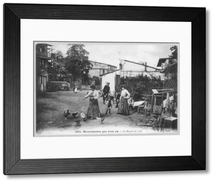 Framed Print : Montmartre  /  Maquis 1907