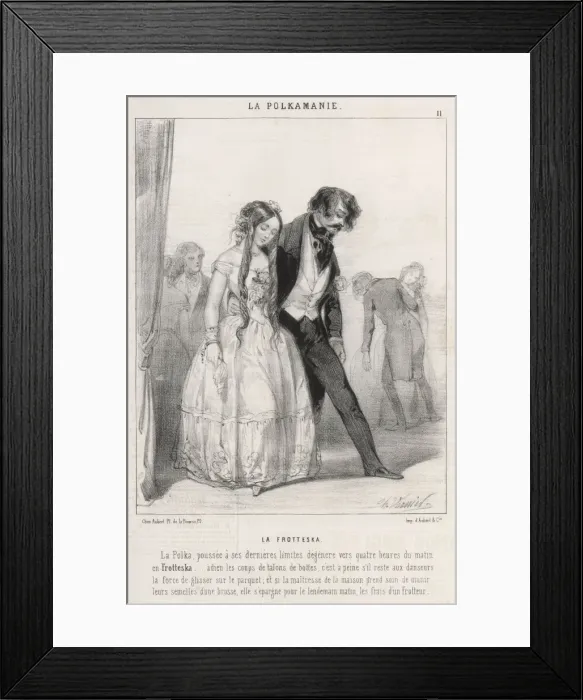 Framed Print : Exhausted by the Polka Framed Print : Exhausted by the Polka