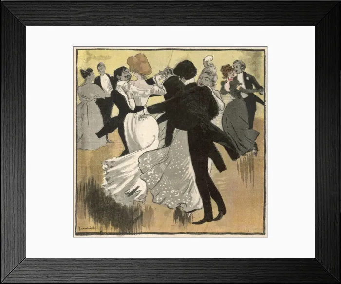 Framed Print : A Private Dance, France Framed Print : A Private Dance, France