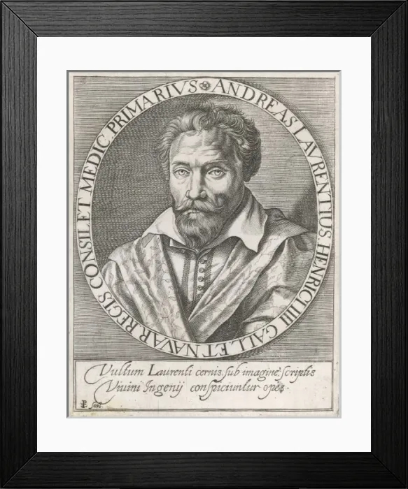 Framed Print : DU LAURENS (1558-1609) Framed Print : DU LAURENS (1558-1609)