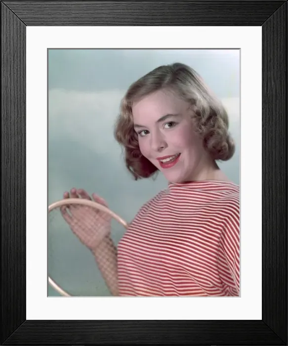 Framed Print : Tennis Girl  /  Woof 1950S