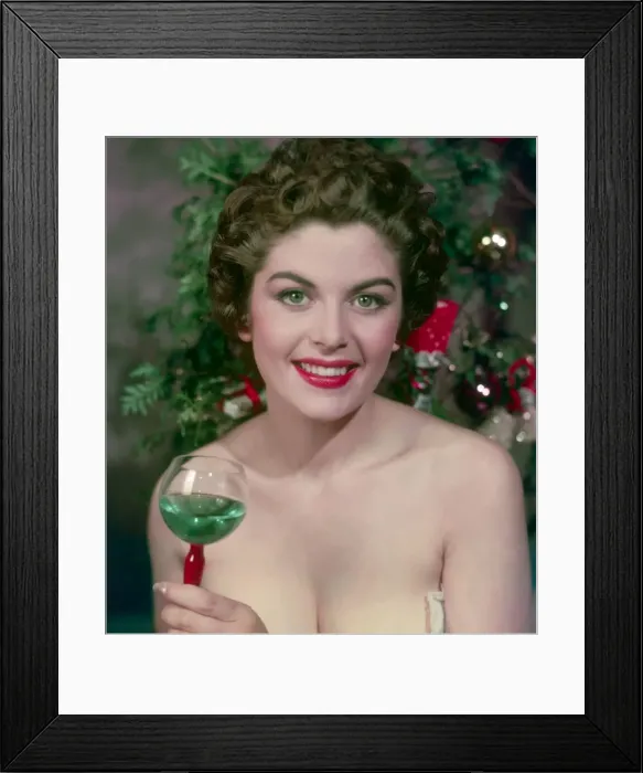 Framed Print : Pin-Up & Creme De Menthe Framed Print : Pin-Up & Creme De Menthe