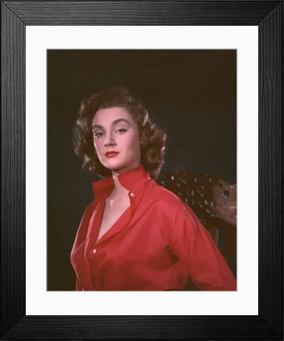 Framed Print : Girl in Red Shirt 1950S Framed Print : Girl in Red Shirt 1950S