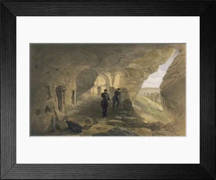 Framed Print : Caverns at Inkermann Framed Print : Caverns at Inkermann
