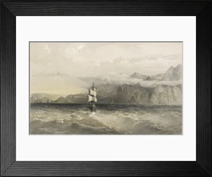 Framed Print : Cape Aita Nr. Balaclava Framed Print : Cape Aita Nr. Balaclava
