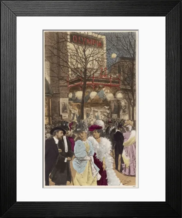 Framed Print : Paris / Boulevard Capucine Framed Print : Paris / Boulevard Capucine