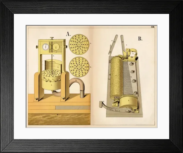 Framed Print : Musical Box Mechanism Framed Print : Musical Box Mechanism