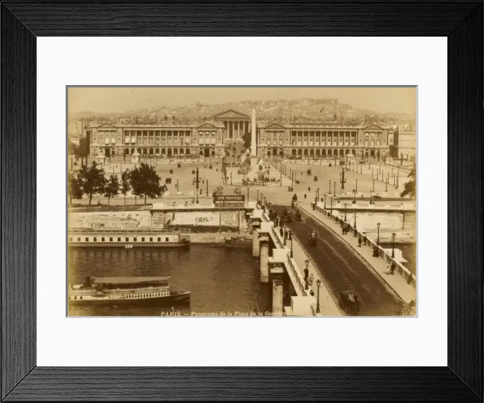 Framed Print : Paris / Place Concorde Framed Print : Paris / Place Concorde