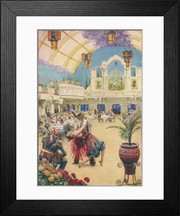 Framed Print : Social / Blackpool Cabaret Framed Print : Social / Blackpool Cabaret